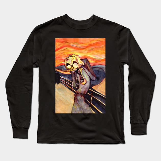 The Reflected Mirror Long Sleeve T-Shirt by ZEROSCARECROW13